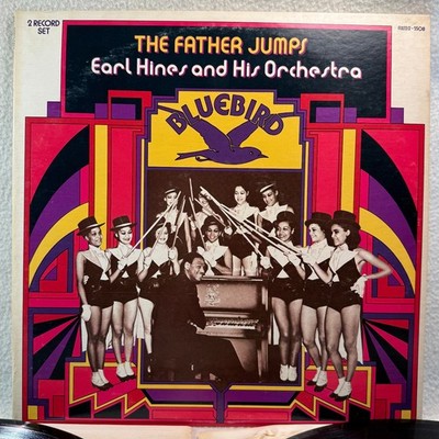 Earl Hines And His Orchestra   The Father Jumps (AXM2-5508) EX 2LP Jazz 1975