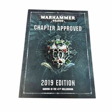 Warhammer 40,000 40k Chapter Approved 2019 Edition Paperback Games Workshop VGC