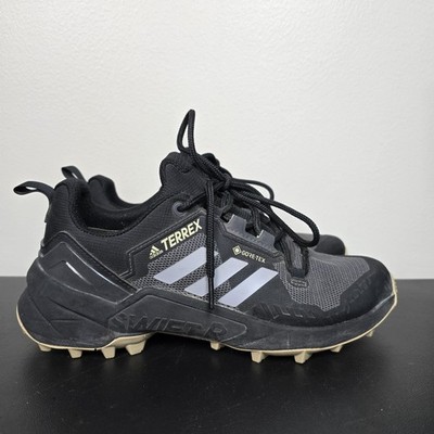 Adidas Shoes Womens Size 8.5 Black Terrex Swift R3 GTX Gore-Tex Hiking Sneakers