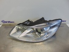 Skoda Octavia Headlight Mk2 1Z 09-13 facelift passengers left Head Lamp Lens