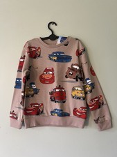 Disney Pixar Cars Jumper 7-8 Years 128cm BNWT Primark Lightning McQueen Top