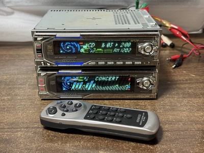 Kenwood M929 D929 1DIN CD MD Deck Player Set Working | eBay
