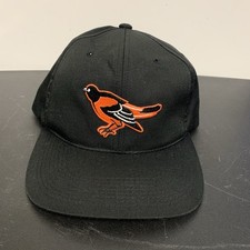 Vintage Baltimore Orioles Signatures Adjustable Snapback Cap Hat 90s MLB Logo