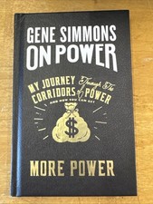 KISS Gene Simmons SIGNED On Power Premiere Collectibles AUTOGRAPHED 1st Edition