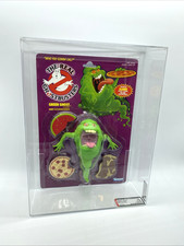 Real Ghostbusters Green Ghost Slimer 1986 AFA 75 Yellow Text Series 1 Vintage
