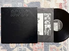 (EX) AC/DC "Back In Black" 1980 1st US Vinyl LP MASTERDISK (RL) Robert Ludwig