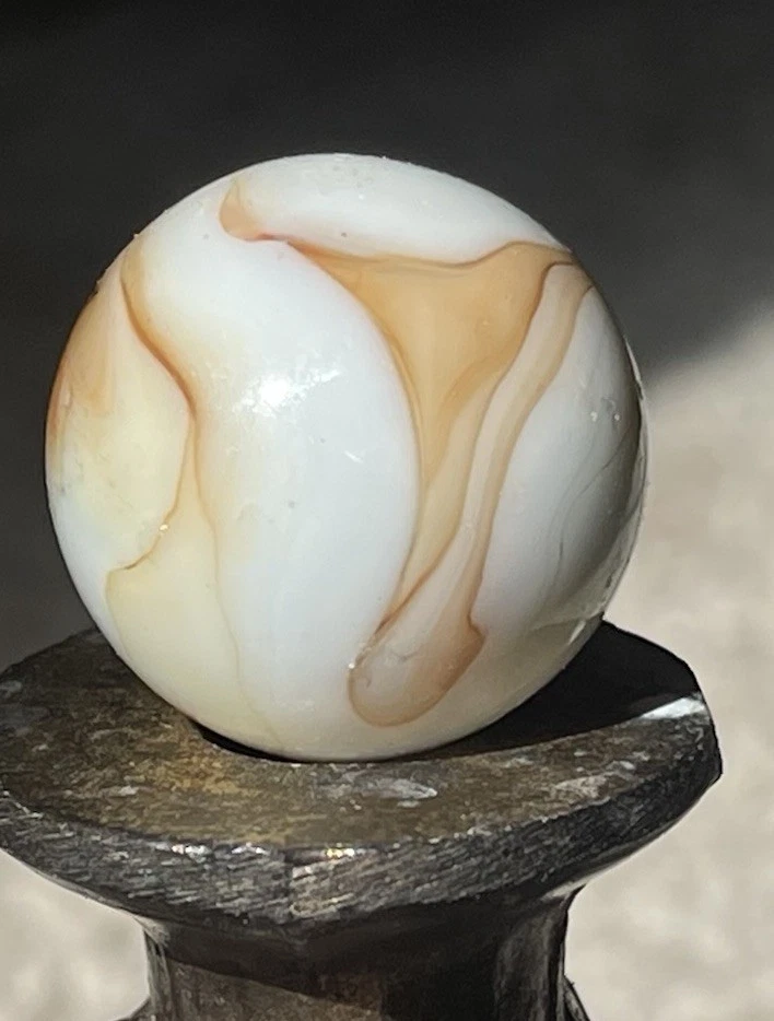 Christensen Agate Flame Shooter marble 1” - Image 2 of 4