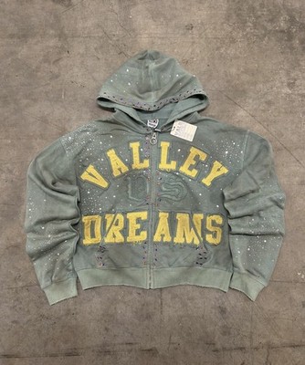 MEDIUM VALE FOREVER VALLEY DREAMS BANK RHINESTONE HOODIE