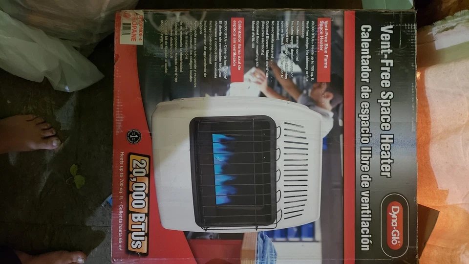 Dyna-Glo Infrared Heater 18000-BTU Plaque Wall Floor-Mount Dual Fuel Vent-White - Image 4 of 4