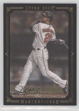 2008 Upper Deck Masterpieces Black Paper Framed Nick Markakis #10 3w0