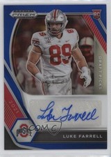 2021 Panini Prizm Draft Picks Blue 147/149 Luke Farrell #DPA-LUF Auto 0i7z