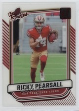 2024 Panini Clearly Donruss Clearly The Rookies Red /99 Ricky Pearsall #15 1k0w
