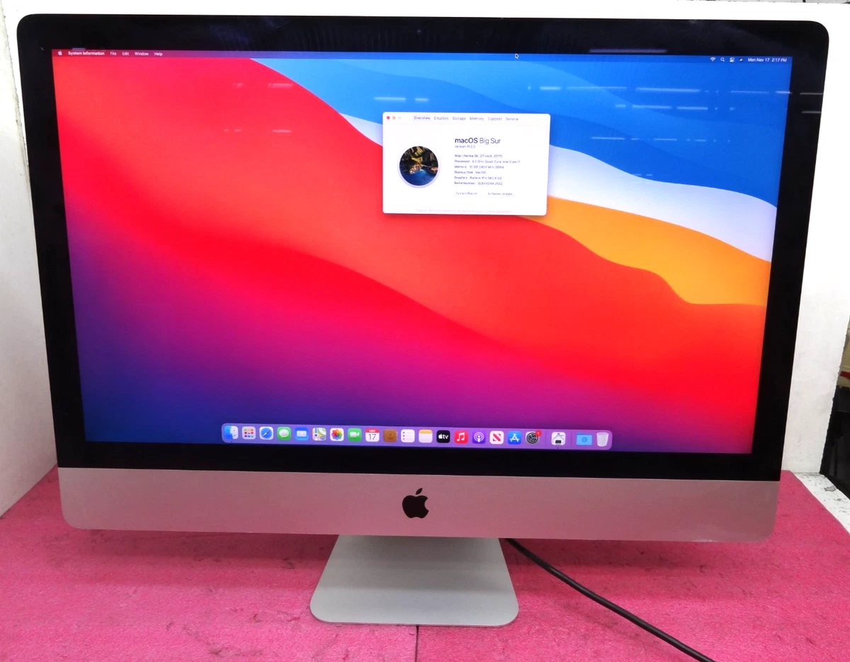Apple iMac with Retina 5K display AMD Radeon Pro 580 Apple