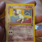 Pokémon Mew Promo Basic Psychic Card 50 HP Promo Cards #8 1999 Wizards