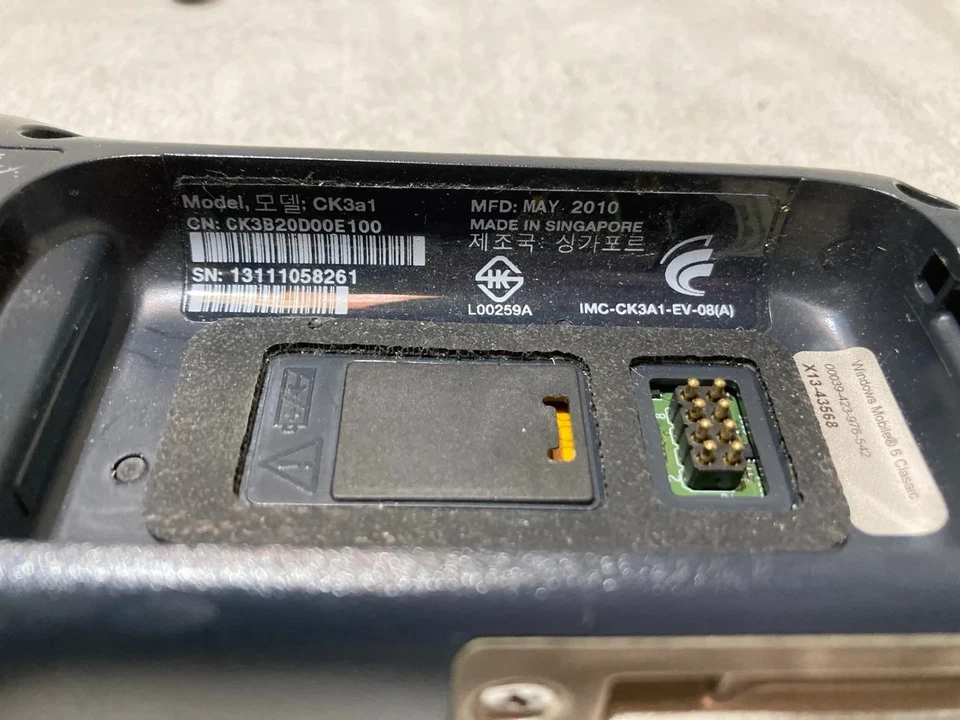 Intermec CK3a1 Barcode Scanner Mobile Computer CK3 w/ Holster - Image 4 of 4