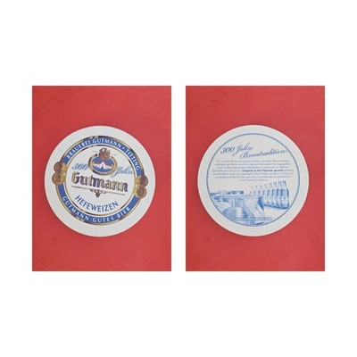 Gutmann Titting 300 Jahre Brauerei Bierdeckel Beermat