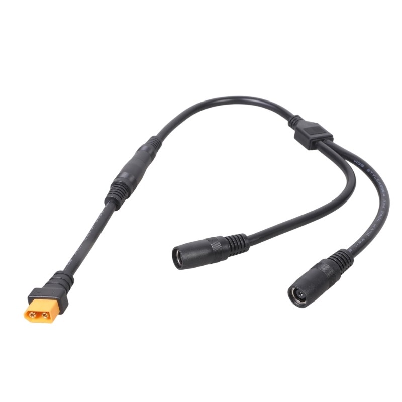XGAIA、N4200PRO互換　電源 Solar Generator Connection Cable XT60 To Double DC8020 Female