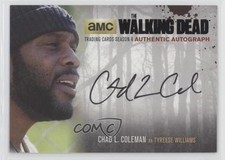 2016 The Walking Dead Season 4 Part 1 Chad L Coleman Tyreese Williams Auto l2t