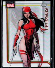 2026 Topps Chrome Marvel Comics #116 Elektra Refractor TZ 15T