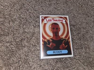 901: Less Than Jake Trading Card #14 Buddy Schaub, Garbage Pail Kids