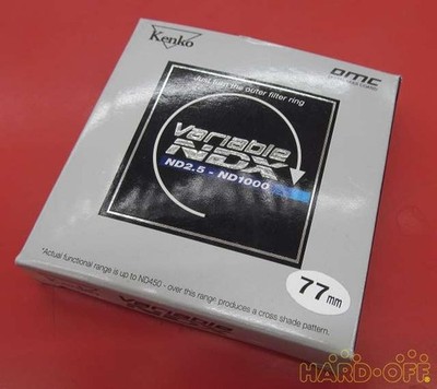 KENKO Variable NDX ND2.5-ND1000 Used
