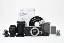 Olympus OLYMPUS PEN Lite E-PL3 Black Double Zoom Kit 14-42mm 40-150mm