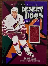 Shane Doan - 2025-26 Upper Deck Artifcats - Deset Dogs Relics /96 - #DD-SD