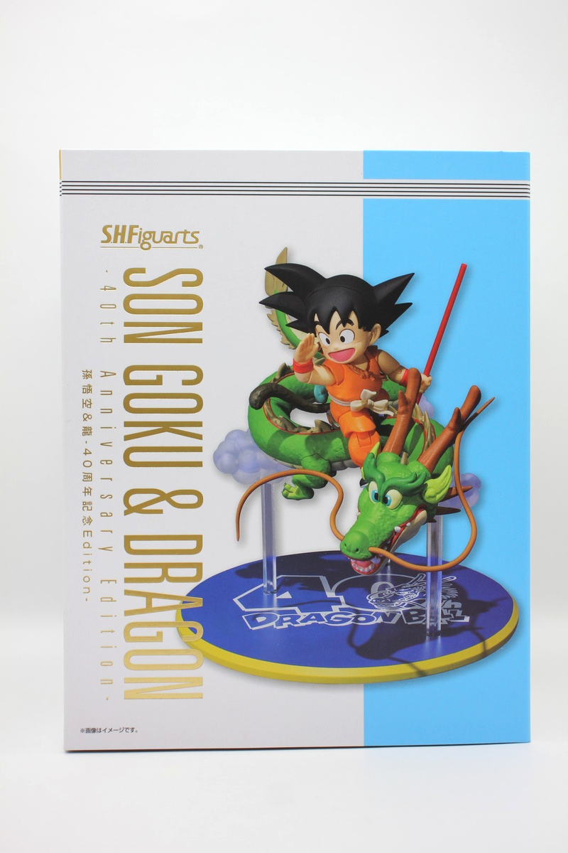 S.H.Figuarts Son Goku & Shenron 40th Anniversary Edition V-Jump