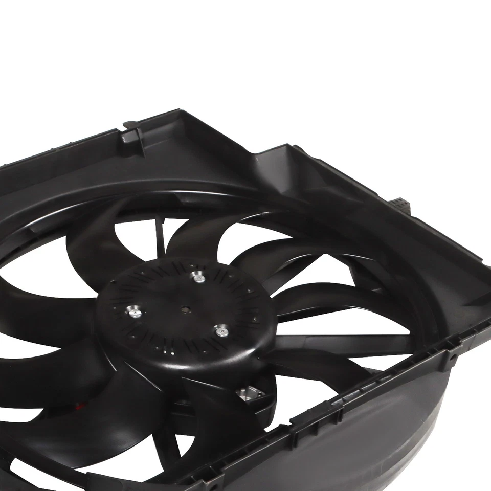 Radiator Cooling Fan 600W Fits BMW X1 2009-2016 2.0T BM3115116 17427545366 Foto 4 de 4