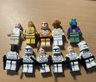 Lego - Star Wars Minifigure Lot 11 Stormtroopers, Onaconda, C3PO, Obi &Ackbar