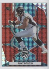 2022 Panini Mosaic Red Mosaic Prizm Tony Boselli #247 1b8
