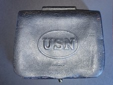 Scarce Civil War U.S NAVY CARTRIDGE BOX Type I "No Buckle", "No Strap" Variation