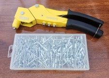 Stanley Riverter Tool MR77 Professional Heavy-Duty Swivel Head  W Rivets 