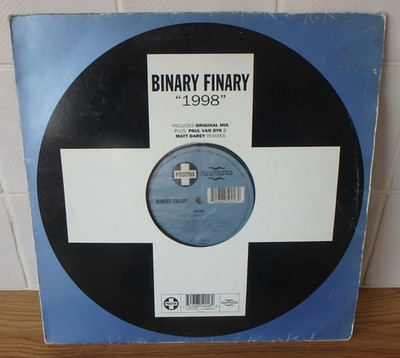Binary Finary   1998   UK Positiva Vinyl 12 1998 Matt Darey