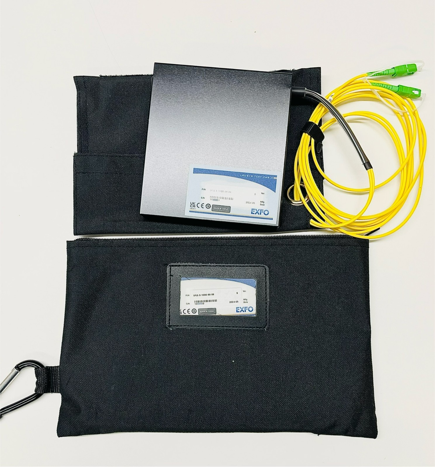 EXFO SPSB-B-1000-88-88 Soft Pulse Suppressor Bag; Singlemode Fiber 9/125, 1000m