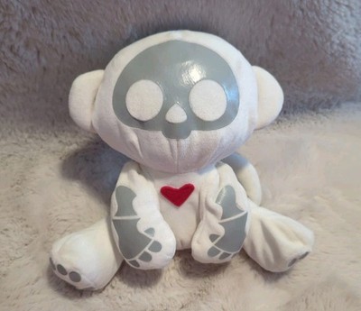 Skelanimals White & Grey Marcy The Monkey Plush Stuffed Animal 11'' Inches Scene