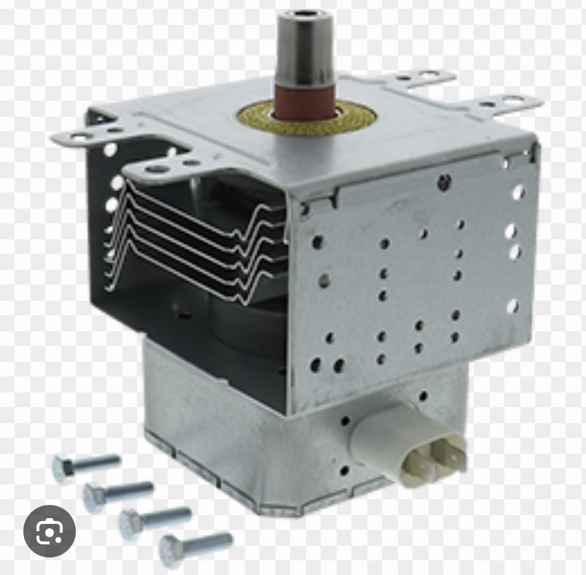 OEM Genuine GE Microwave High Voltage Magnetron, Part #WB27X10489, WB49X10226