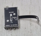 Vintage TV to VHF Game Antenna RF Switch For Video Game Atari Adapter AS IS