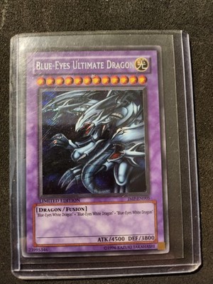 Yu-Gi-Oh! Blue-Eyes Ultimate Dragon (Secret) JMP-EN005 Exactly as Seen