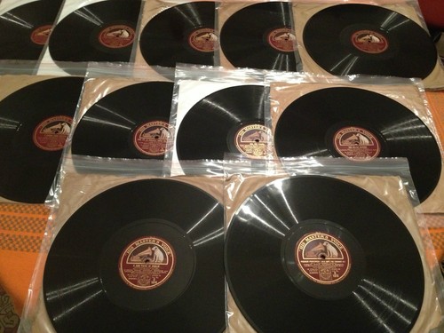 "LA BOHEME" 1928 Recording C Sabajno, Torri, Giorgini 11x12" 78rpm C1513-25 NM+ - Bild 2 von 11