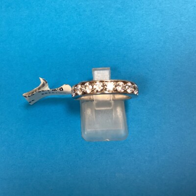 Alliance En Argent 925 Rhodié - Taille 54 - Neuve De Stock (sans Emballage)
