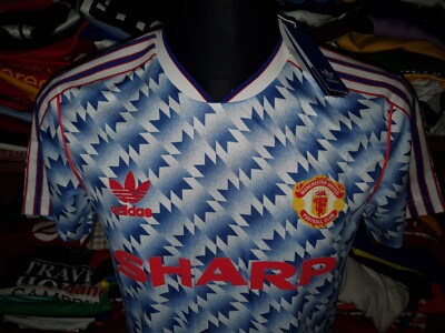 NEW MANCHESTER UNITED 1990 ADIDAS ORIGINALS RETRO SHIRT SIZE M