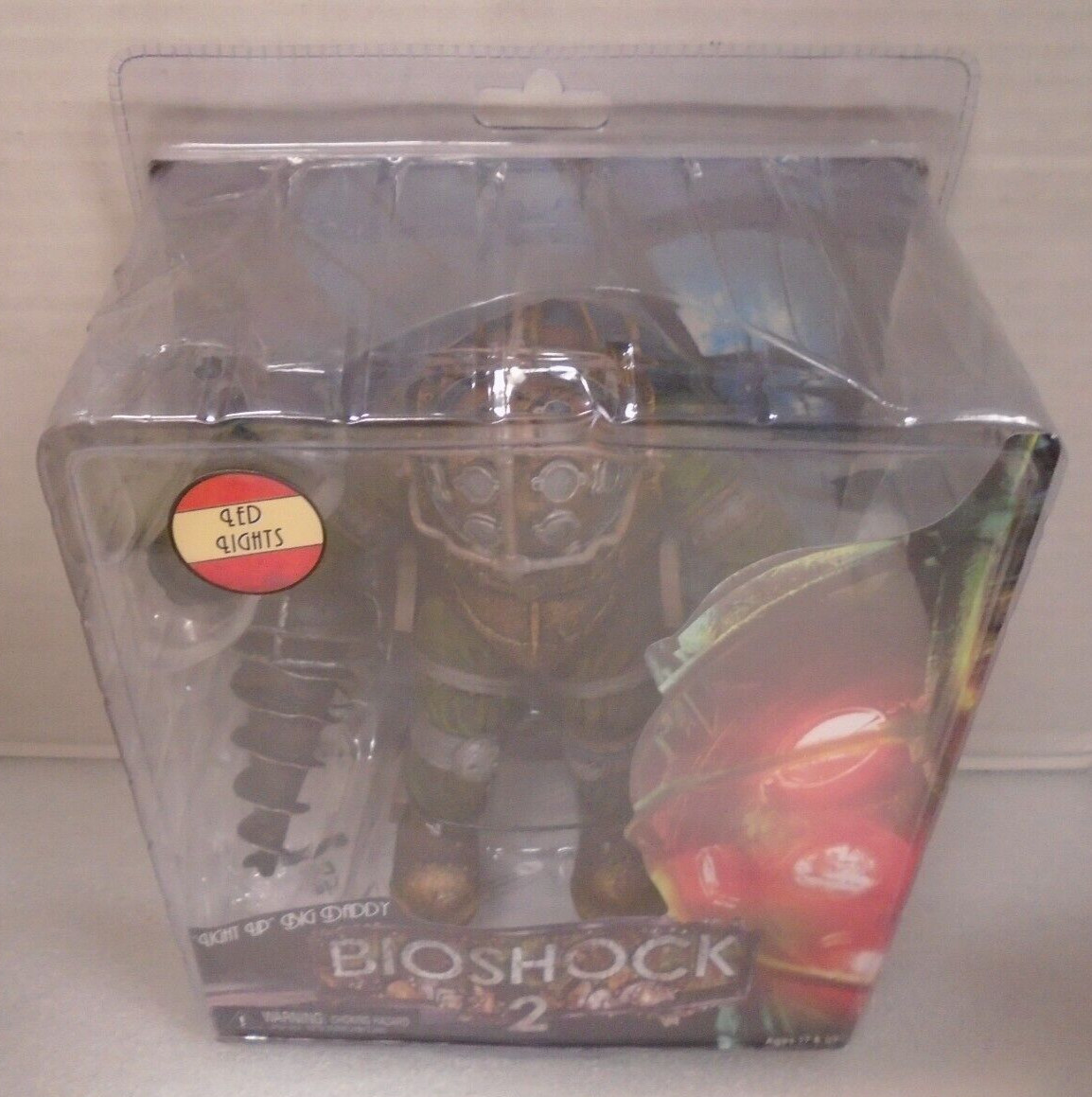 NECA BIOSHOCK 2 BIG DADDY BOUNCER LED LIGHT UP ACTION FIGURE NEW