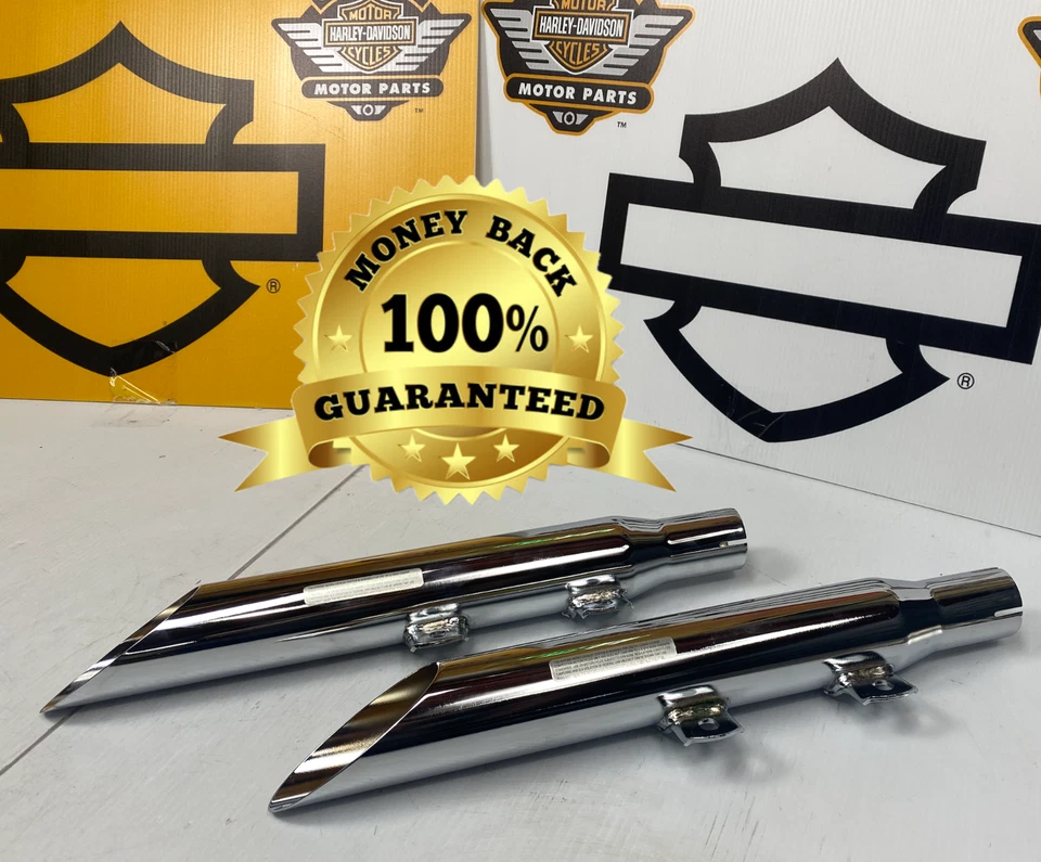 Khrome Werks 90-99 FatBoy Heritage FLSTN🔥Harley baloney 切割一脚蹬消声器 — 第 3/4 张图片