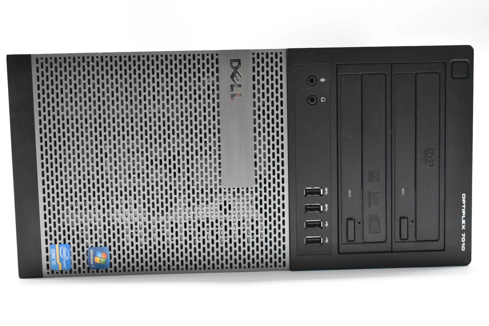 Dell Optiplex 7010 TWR PC i5-3470 @ 3.20GHZ 16GB RAM 128GB SSD + 1TB HDD WIN10 - Image 2 of 4