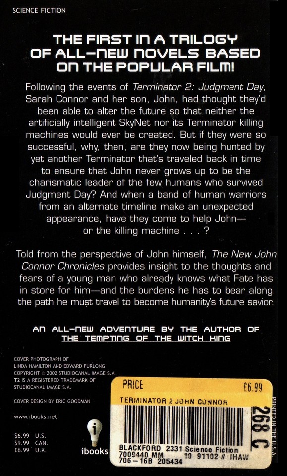 Dark Futures (Terminator 2 The New John Connor Chronicles) (USED