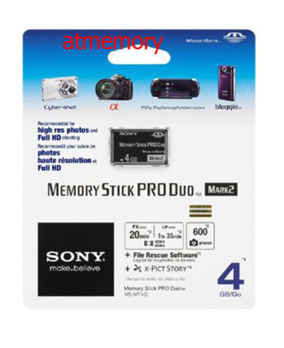 16GB Memory Stick Pro-HG Duo For PSP 1000/2000/3000 - High Speed PSP Memory Card