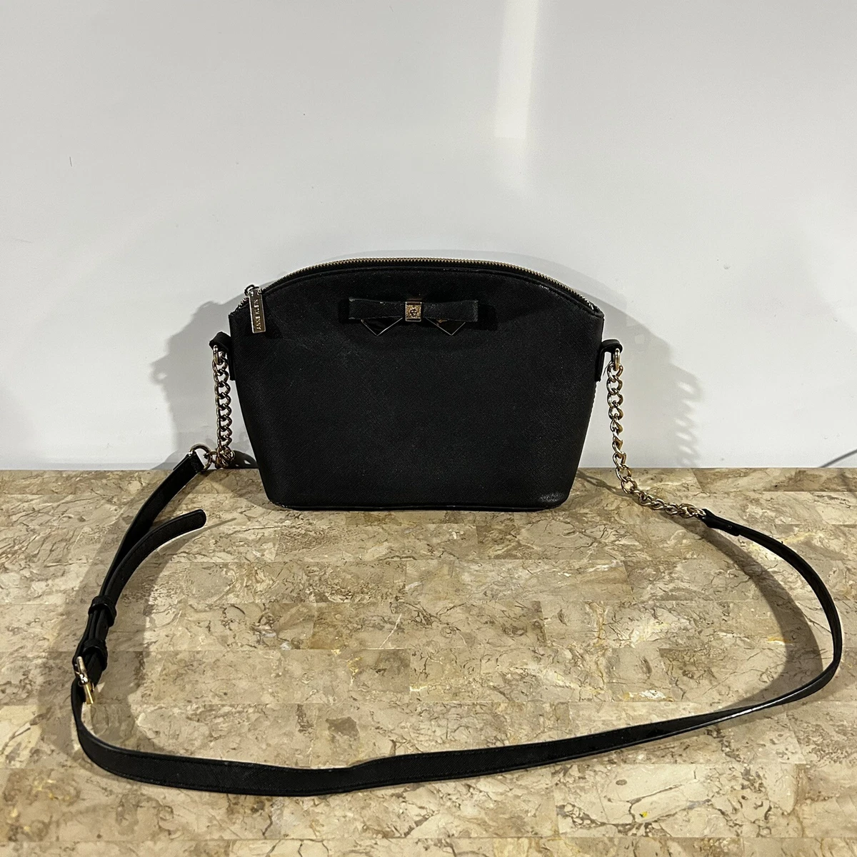 Anne klein black crossbody Clearance