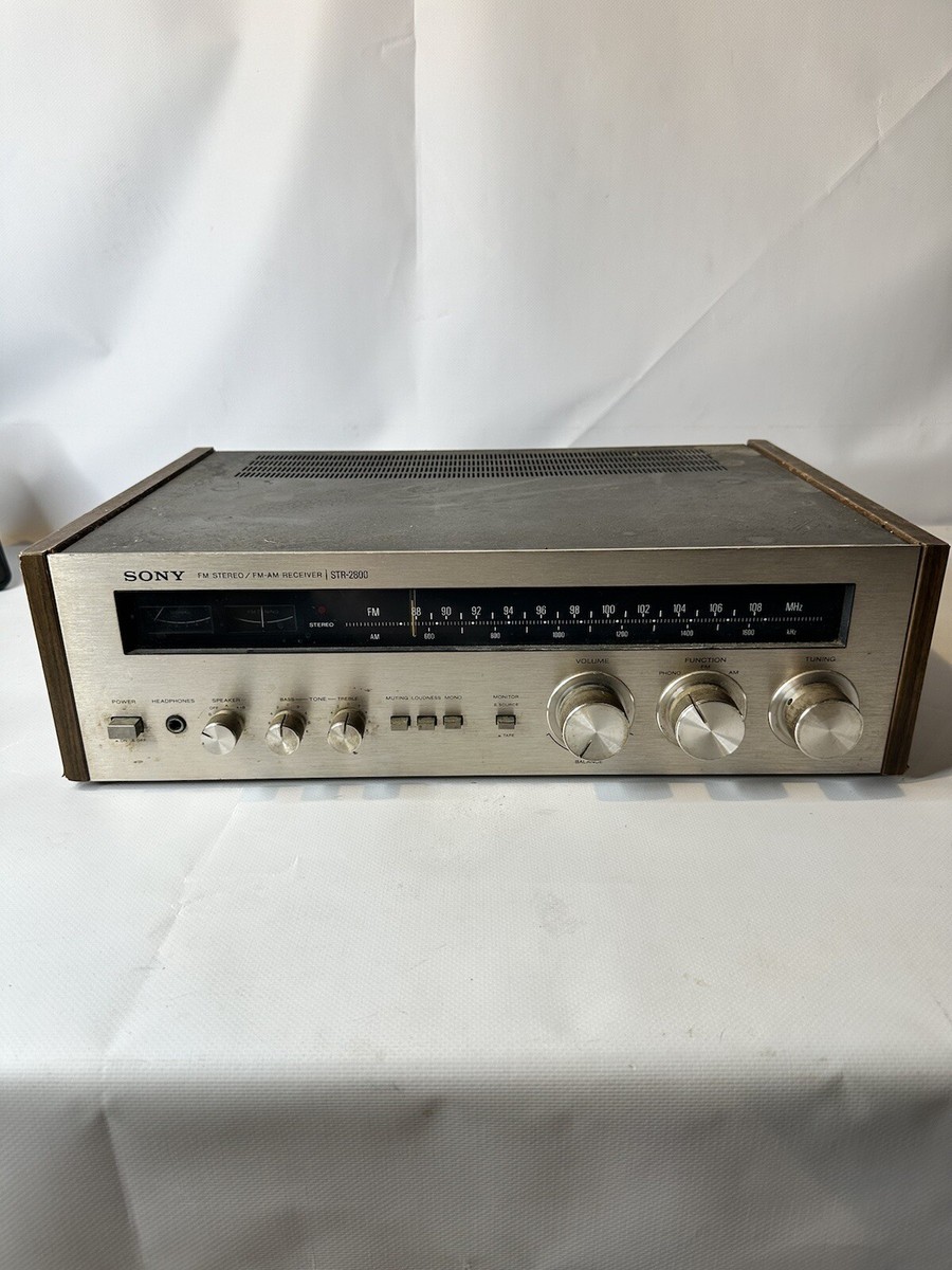 昭和レトロ全開！SONY STR-300 AM FM チューナー レシーバー 昭和レトロ全開！SONY STR-300 AM FM チューナー レシーバー