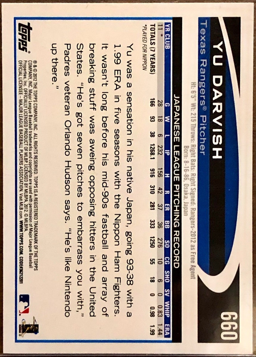 2012 Topps Series II 